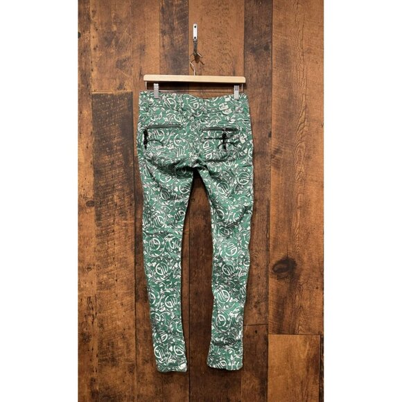 G Star Raw Women’s Green Design Jeans Tapered 29x32 - Picture 2 of 7